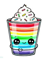 Kolorowy Koktajl Kawaii Desenhos Fofos Desenhos Kawaii Tumblr Desenhos Kawaii
