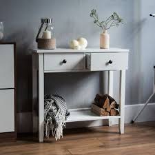 A clean expression that fits right in, in the bedroom or wherever you place it. Windsor 2 Drawer Console Table Shelf Hallway Side End Dressing Table Desk White Eur 67 29 Picclick Fr