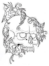 Calavera 24 Dibujos Faciles Para Dibujar Para Ninos Colorear Ausmalbilder Schadelzeichnung Zeichenvorlagen