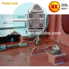 cargo container lashing twist lock intermediate twist lock mechanical lock for sale cargo container container cargo