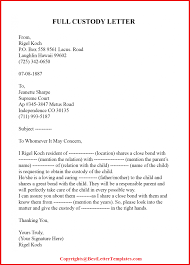 Other times, these letters are written by victims (or their family members) to showcase how the defendant's actions have been damaging to them. Sample Character Reference Letter For Court Child Custody Pdf Best Letter Templates