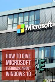 You Can Shape The Future Of Windows 10 By Sharing Your Thoughts Concerns And Complaints About The Os With Its Creator Windows1 Windows 10 Windows 10 Things