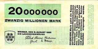 Thuringen Weimar Herbert Bayer 20000000 M 1923 With Images Herbert Bayer Weimar Image