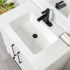 Eli 30 Inch White Vanity