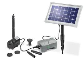 Solar Pumpensystem Rimini Plus Inkl Akkubox Esotec 101709 Diy Water Feature Diy Water Solar