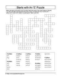 Win with a list of e words that are 9 letters long in scrabble, words with friends and more. E Letter Words Learn With Puzzles