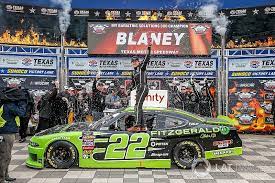 When the race was halted sunday, clint bowyer was. Ryan Blaney Dominates Nascar Xfinity Series Race At Texas