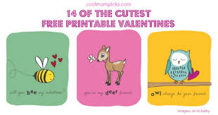 We've rounded up 50 of the best printable valentines that are perfect for children to handout to i knew i had several great printable valentine's day cards that i have shared over the years and i started to pull the links from other bloggers i know. 14 Printable Valentine S Day Cards For The Classroom Cool Mom Picks