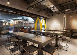 Mcdonald S Restaurant Interior Design Is Part Of Rebranding Strategy Mcdonald S Restaurant Restaurant Interior Design Restaurant Layout