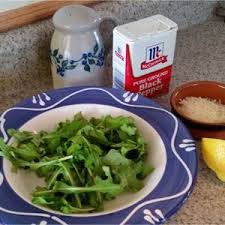 Arugula Salad With Lemon And Olive Oil Arugula Salad Salad Arugula