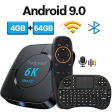 You can search for a show, go to a specific channel, or pause, rewind or fast forward. China Android 9 0 Bluetooth Tv Box Google Voice Assistant Youtube 6k 3d Wifi 2 4g 5 8g 4gb Ram 64g Play Store Top Box China Tv Box And Smart Tv Price