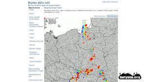 Możesz zobaczyć przemieszczanie się burz dzięki mapie burzowej. Zestawienie Stron Internetowych Na Ktorych Sprawdzisz Gdzie Jest Burza Turysta Org