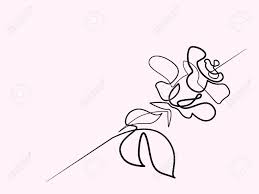 33 fingerabdruck bilder welche malen zu einem erlebnis machen. Kontinuierliches Zeichnen Einer Linie Schone Rose Blume Lizenzfreie Fotos Bilder Und Stock Fotografie Image 89327107