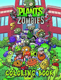Plants vs zombies coloring pages. Plants Vs Zombies Coloring Book Funny Plant Vs Zombie Coloring Books For Kids And Teens Jinx Mary 9781698600239 Amazon Com Books