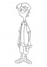 The kids perform to let's go digital. Jeremy Johnson Coloring Pages Phineas And Ferb Coloring Pages Colorings Cc