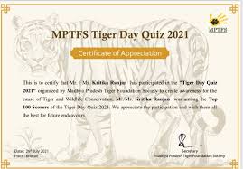 It's like the trivia that plays before the movie starts at the theater, but waaaaaaay longer. Kritika Ranjan S Tweet Participated In This Fun Quiz Organised By Mptfs On Globaltigerday Happy To Be In The Top 100 Scorers The Questions Were Cleverly Designed And Full Of Tiger Trivia