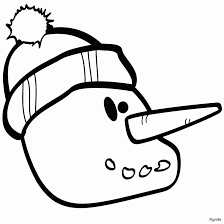 Festive christmas snowman with gifts coloring page. Snowman Hat Coloring Page Images Pictures Becuo Coloring Home