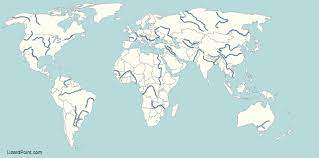 Free printable world maps has printable maps of the world and several outline world maps. Test Your Geography Knowledge World Rivers Lizard Point Quizzes