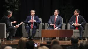 Republicans running to face Ohio's Democratic US Sen. Sherrod Brown this  fall vie for voters' trust