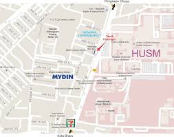 The universiti sains malaysia (usm), health campus is located here. Di Bumbung Pt1612 1613 Bandar Baru Kubang Kerian Outdoor Billboard Advertising Agency