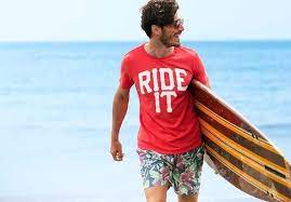 波乗りモチーフtで気分を上げる t shirt replay リプレイ swim shorts brooks blothers ブルックス ブラザーズ safari safarimagazine safarilounge tshirt s sports jersey jersey sports