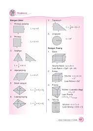 Soal matematika kelas 5 sd materi bangun ruang kubus dan balok lengkap dengan kunci jawaban dan pembahasan a. Kelas Vi Sd Matematika Yd Sumanto