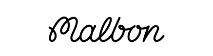 script logo of Malbon Golf ...