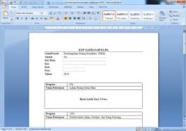 Hanya dengan mengisi transaksi laporan keuangan tersusun seketika akurat efektif dan sangat efisien. Format Contoh Laporan Progres Bantuan Rkb Subdit Sarpras Kemenag Arsip Berkas Edukasi