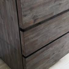 This superbly crafted vanity is solid acacia wood, known for its magnificent beauty and durability. Fresca Formosa 60 Floor Standing Double Sink Modern Bathroom Vanity With Mirrors