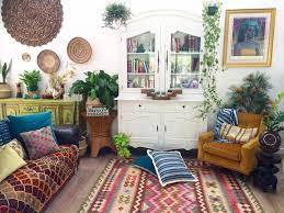 Colorful Global Boho Home Tour La Boheme House Casa Watkins Living Funky Home Decor Home Decor House Interior
