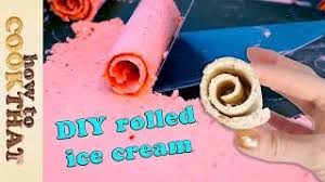 Homemade ice cream recipes that use only milk are much easier and faster to make. Howtocookthat Cakes Dessert Chocolate How To Make Rolled Ice Cream At Home Howtocookthat Cakes Dessert Chocolate