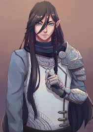 Oc Dnd Commission Half Elf Knight Characterdrawing Elf Characters Elf Art Anime Elf