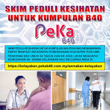 Skim ini ditawarkan kepada rakyat malaysia yang berada dalam lingkungan pembayaran insentif peka b40 ini adalah secara terus kepada penerima melalui akaun bank yang telah pun didaftarkan. Jabatan Penerangan Malaysia On Twitter Skim Peduli Kesihatan Untuk Kumpulan B40 Jabatanpenerangan Sayangimalaysiaku
