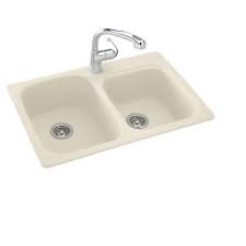 1 hole 55/45 double bowl kitchen sink