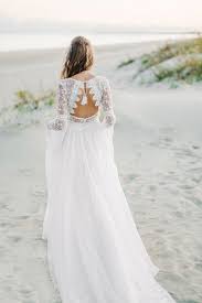 Once thought of as the staple for traditional gowns, wedding dresses with sleeves have grown to become one of the most popular options. Lace Boho Wedding Dress Long Sleeve Bohemian Wedding Dress Etsy