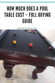How Much Does A Pool Table Cost Full Buying Guide In 2020 Pool Table Best Pool Tables Custom Pool Tables