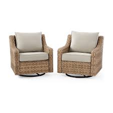 Better Homes Gardens River Oaks 2 Piece Swivel Gliders With Patio Covers Walmart Com Swivel Glider Better Homes Gardens Better Homes