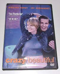 Crazy Beautiful Dvd 2001 Kirsten Dunst Jay Hernandez Widescreen Jay Hernandez Dvd Movie Tv