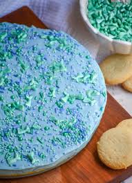 Turn the down temperature down to 150ºc. No Bake Mermaid Cheesecake Summerdessertweek 4 Sons R Us