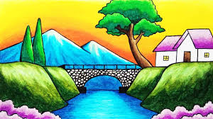 Landscape Easy Nature Sketch • 1,5 млн просмотров 2 года назад. render