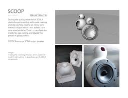 Scoop - ceramic speakers | Emily Carr University