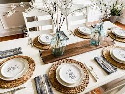 Check spelling or type a new query. Spring Dining Room Simple Neutral Tablescape Simply2moms