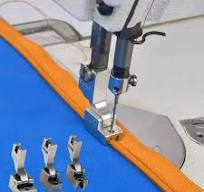 S518 518N 518NS Invisible Zipper Foot With Guide For Industrial Lockstitch  Machine Flat Car Accessories Sewing Seam Brother Juki - AliExpress