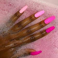 Mean Girls Leluxx Beauty Pink Acrylic Nails Pink Nails Cute Acrylic Nails