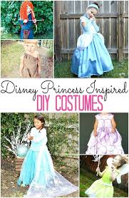 Recently, i did a tutorial for a diy no sew tutu.i wanted to show you that with this tutorial, you can apply it to virtually any disney princess. Diy Disney Princess Costumes Jamonkey