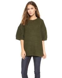 If you're looking for something to pair with tall boots, you should probably get yourself an oversized knit sweater dress. Dark Green Oversized Sweaters For Women Lookastic