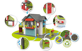 Maisonnettecuisine équipéeplein airjardinsmobypierrelatte tout de cabane jardin smoby image. Maison Chef House En Plastique Anti Uv Smoby Avec Marchande Et Cuisine Achat Vente Maisonnette Exterieure Cdiscount