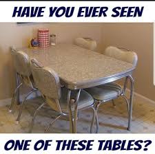 I Used To Have A Kitchen Table Just Like This One Wish I Still Had It It Was Awesome Dinette Sets Dinette Vintage Kitchen