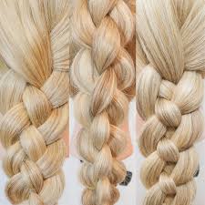 Be sure to pull the braid tightly with each stitch to achieve a neat look. 4 Strand Braids 3 Different Ways Everyday Hair Inspiration