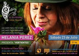 Entradas para Melania Pérez presenta: "Vertientes"